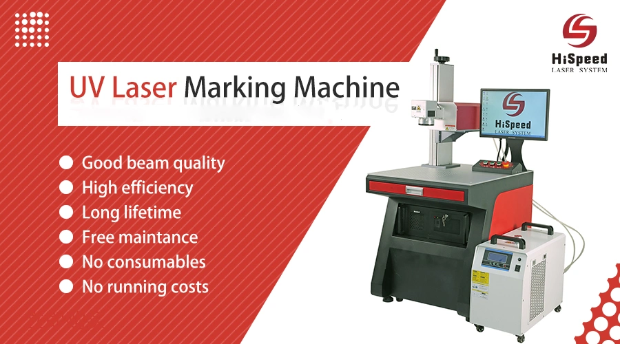 Monthly Deals UV Laser Marking Machine for Face Mask Logo Printing Medical Application