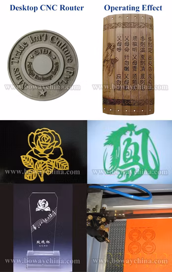 PVC Acrylique PCB Métal Doux Aluminium Cuivre Bureau Mini Petit Routeur CNC