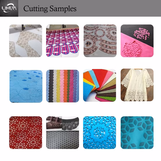 Lihua grande Vision Ccd caméra Laser Cutter Co2 CNC Laser découpeuse avec convoyeur pour Sublimation rouleau tissu Textile tissu